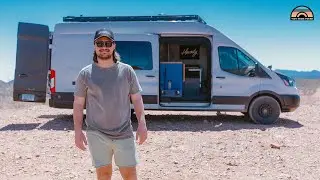 Self Converted Camper Van w/ Shower & Hanging Closet