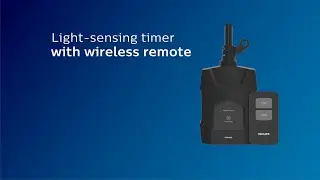 SPC1234AT/27: Philips Outdoor Light-Sensing Timer with Remote - Operation