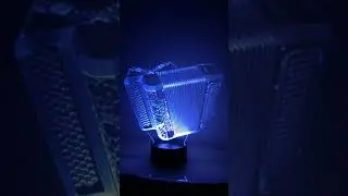 Lámpara Led Decorativa 3D de Acordeón