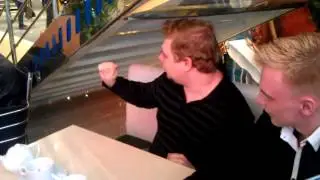 Эффектный фокус с апельсином.