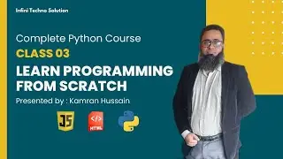 Class 3 | Elevate Your Programming Skills | Full Python & Web Course