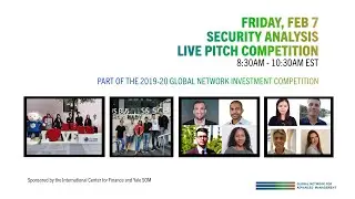 Security Analysis Live Pitch Competition