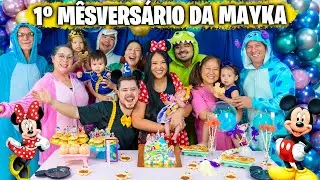 PRIMEIRO MÊSVERSÁRIO DA MAYKA | Blog das irmãs