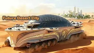 A New Future Rising from the Desert | 1 Hour of Sci-Fi Ambient Sound
