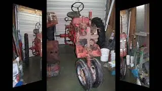 Farmall 230 Crank pulley Removal Slideshow