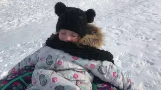 Катаемся на горке ☃️