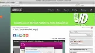 Batch Convert Microsoft Publisher to InDesign with PUB2ID