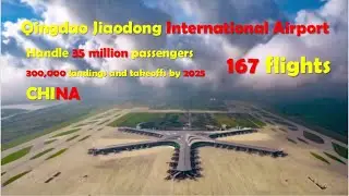 QINGDAO JIAODONG INTERNATIONAL AIRPORT I Travel in China I Largest buest Airport in Shandong