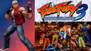 Fatal Fury 3 Road to the Final Victory 1995 – Terry Bogard Arcade Playthrough