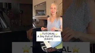 ⭐️TUTORIAL⭐️ A Sky Full of Stars (Coldplay) EASY