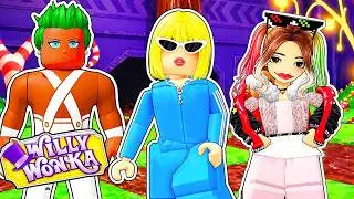 We Played Roblox WONKA STORY
