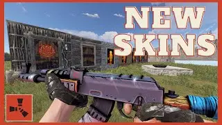 RUST New skins updated on July 27th | Anime AR,Abyss Facemask,Abyss Chestplate,MPNana