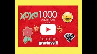 1000 suscriptores!!!! muchas gracias a todos❤  y recomendando unos canales🤷‍♀️🙋‍♀️