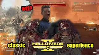 Helldivers 2 classic experience...