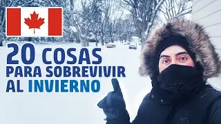 Sin esto no podrás SOBREVIVIR al INVIERNO en CANADÁ 🇨🇦 ☃️