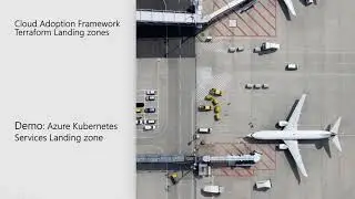 AKS private cluster landing zone