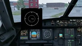 Заполнение MCDU Airbus A320neo + ILS Заход