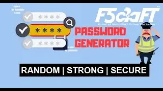 FREE DOWNLOAD PASSWORD GENERATOR APP IN JAVASCRIPT WITH SOURCE CODE | Tamil | F5Craft