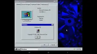 Установка Windows 95 сборка 950 r-3