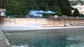 Крым, Утес, санатори Карасан - пляжи и море