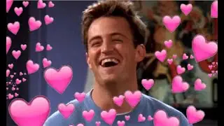 Chandler Bing being a MOOD for 31 seconds straight