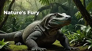 GIANT Komodo Dragon Takes Down Prey in Deadly Jungle Ambush!