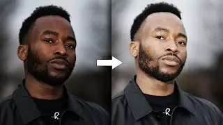 Convert Black to white face In Photoshop 