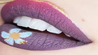 ASMR - Lipgloss & Lipstick application #4 - Relaxing Beautyland