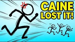 Tadc rage Bait scene... Caines lost his mind