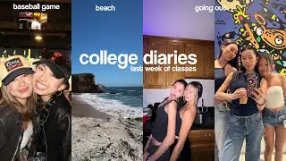 college diaries as a bio major | giants game, school, preparing for finals ⚾️📚🖇️👯‍♀️