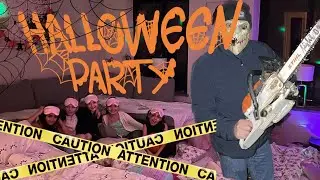 Chloes Halloween PARTY med läskigaste spökrundan i skogen 👻 - vlogg