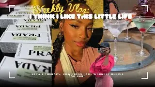 Vlog: Retail Therapy, Silk Press Fail, Workout Routine and more