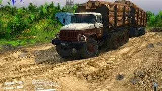 SpinTires 2017  ЗИЛ 131 8 НА 8