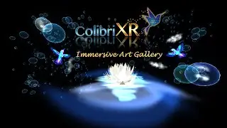 Colibri XR Immersive Art Gallery Trailer / Virtual Reality Art / NFT Art