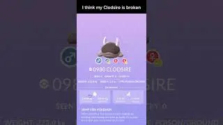 I think my Clodsire is broken #shorts