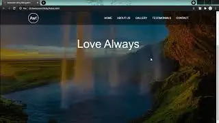 sticky navigation with html css and js