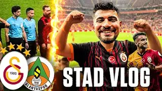 HAKEM YÜZÜNDEN MAÇ SONU ORTALIK KARIŞTI TÜM GÖRÜNTÜLER | Galatasaray 1-0 Alanyaspor Stad Vlog