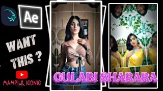 Gulabi Sharara 🔥🥵❤️ hot Xml File || Alight Motion New Xml 🖤 @Mampi.Iconic_Editz