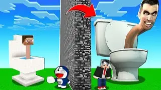 YAPI KAPIŞMALARINDA TOMBİŞ'i SKİBİDİ TUVALET İLE TROLLEDİM 😱 - Minecraft