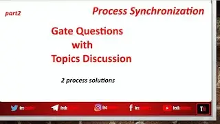 Gate Questions with topics discussion-Process Synchronization part2