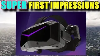 FS2024: The Pimax Crystal Super First Impressions | Amazing VR Headset But Requires A Monster PC!