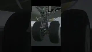 Landing gear LevelUP 737 #Shorts