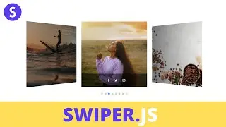 Swiper Js Cover Flow Slider | Swiper Js Tutorial
