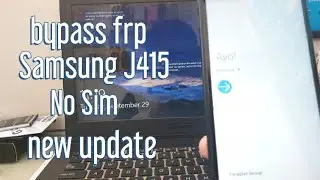 Bypass frp account google Samsung J4 plus SM-J415 no sim | new update 2020