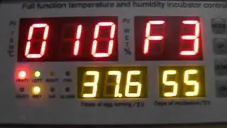 4меню перевототов, проветривания и калибровки