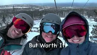 Fresh tracks in East Bowl Woods at Heavenly on March 3, 2024