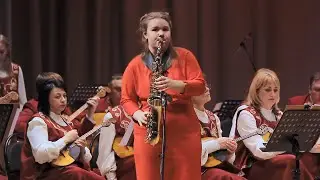 Котлова Александра на концерте 