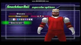 Super Mario Mario-Fire Mario Attire WWF No Mercy Formula