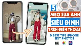 5 TIPS FOR EDITING PHOTOS ON iPHONE | iPHONE PHOTOGRAPHY TIPS