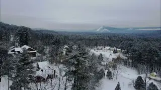 4K Areal drone footage in New Hampshire! Bretton woods